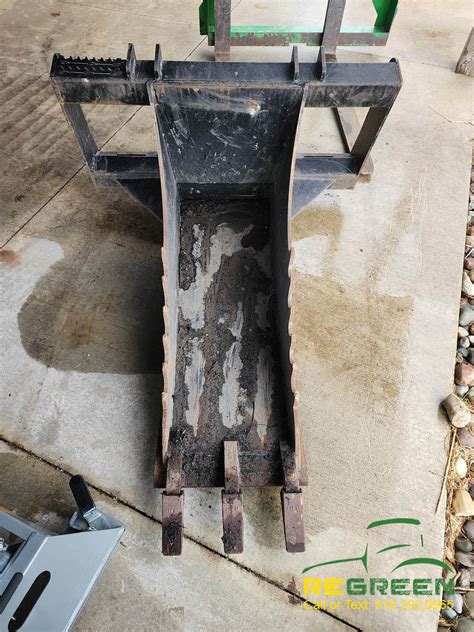 used skid steer stump bucket